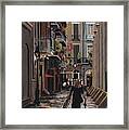 Pirate Alley Nola Framed Print