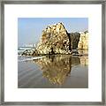Pismo Sea Stack Reflection Framed Print