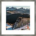 Piz Boe - Alta Badia, Italy - Landscape Photography Framed Print