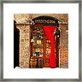 Pizzicheria - Siena, Italy Framed Print