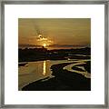 Platte Sunrise 3890 Framed Print
