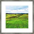 Playing The Old Course - St. Andrews Framed Print