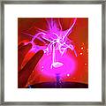 Playing With 20000 Volts Framed Print