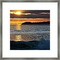 Point Dume Sunset Framed Print