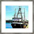 Point Made At Pt Townsend Wa Framed Print