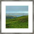 Point Reyes Overlooking Tomales Bay Framed Print