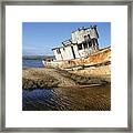 Point Reyes Shipwreck Framed Print