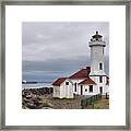Point Wilson Lighthouse Framed Print