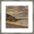Pointe De Lailly, Maree Basse, 1882 Framed Print