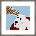 Polar Bear Totem Framed Print