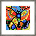 Kaleidoscope Butterfly #1 Framed Print