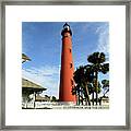 Ponce De Leon Lighthouse Framed Print