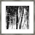 Pond Abstract Framed Print