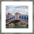 Ponte Di Rialto Framed Print
