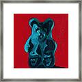 Pop Art Gummy Bear Framed Print
