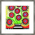 Poppin' Red Poppies Framed Print