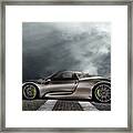 Porsche Spyder V2 Framed Print