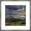 Port Orford Cove Sunset Framed Print