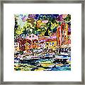 Portofino Italy Bella Italia Framed Print