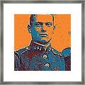 Portrait Of A Young  Wwi Soldier Series 12 Framed Print