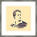 Portrait Of A Youth From History Series. No 8 Framed Print