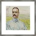 Portrait Of Brigadier Jozef Pilsudski Framed Print