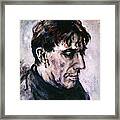 Portrait Of John Cale Framed Print