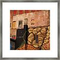 Poughkeepsie Street Art Framed Print