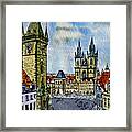 Prague Czech Republic Framed Print