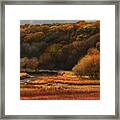 Prairie Autumn Stream No.2 Framed Print