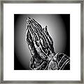Praying Hands Framed Print
