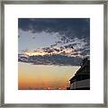 Pre-sunrise On Daytona Beach Pier  002 Framed Print