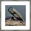 Preparing For Takeoff - Lockeed Canadair Ct-133 Framed Print