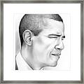President Obama Framed Print