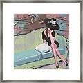 Pretty Woman Framed Print