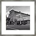 Princess And Front In Black And White Framed Print