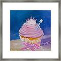 Princess Cupcake Framed Print