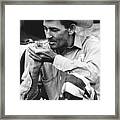 Prisoner Is Rodeo Participant Framed Print