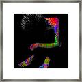 Projected Body Paint 2094915a Framed Print