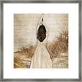 Protection Painted Lady Framed Print