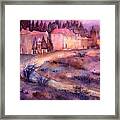 Provence France Country Estate Framed Print