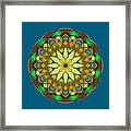 Psychedelic Mandala 008 A Framed Print