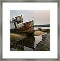 Pt. Reyes Shipwreck 4 Framed Print