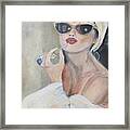 Pucker Up Framed Print