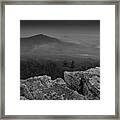 Pulpit Rock Framed Print