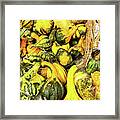 Pumpkin Family Framed Print