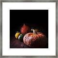 Pumpkins Framed Print