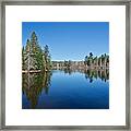 Pure Blue Waters 1772 Framed Print