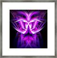 Purple Bug Framed Print