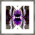 Purple Butterfly Framed Print